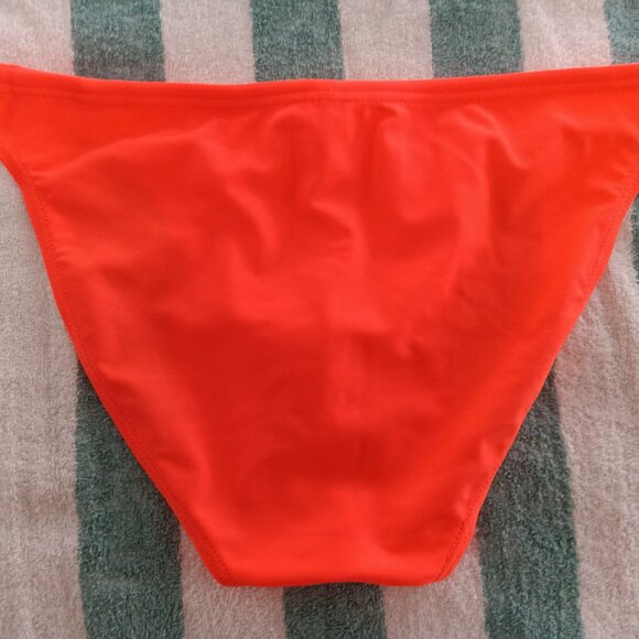 VINTAGE "ATSUI" SWIM BRIEF (*), < 1" SIDES, ORANGE, SIZE "S" (30") (Pre-Owned) - Picture 2 of 7